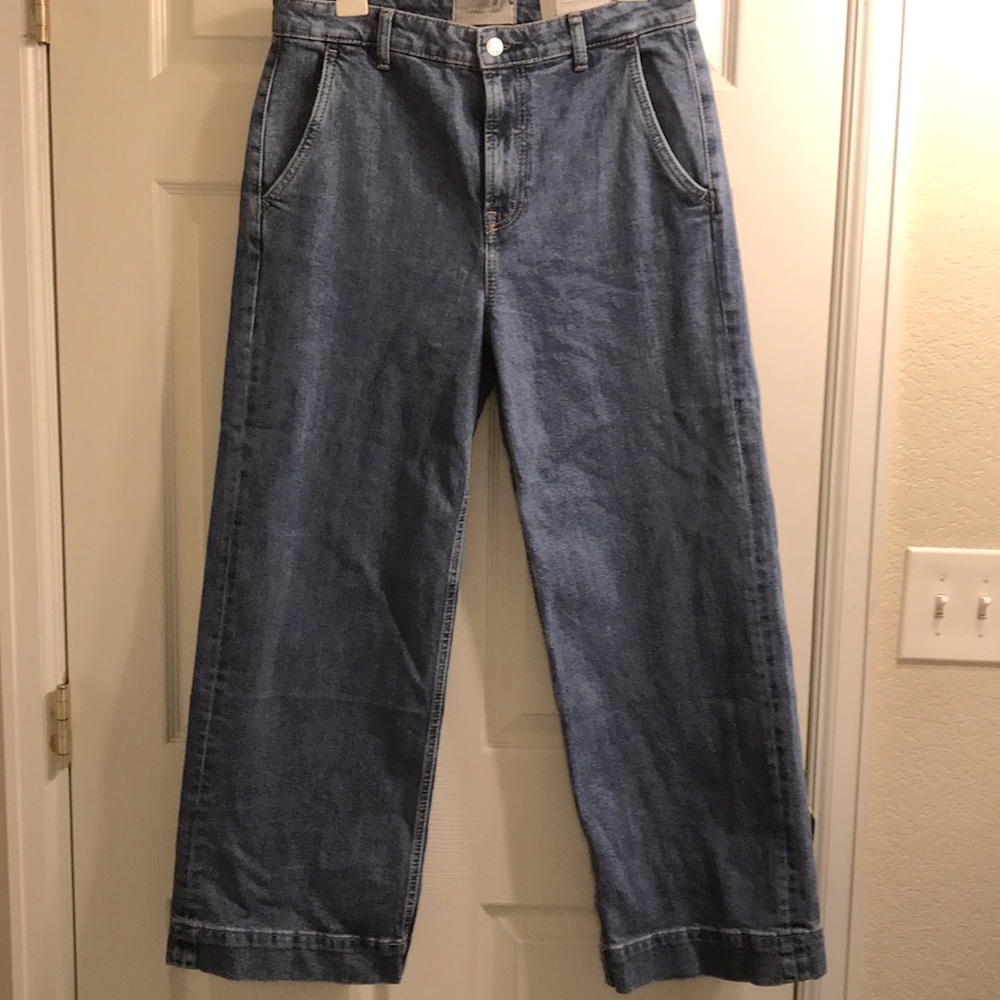 Sz 31 Everlane wide leg denim